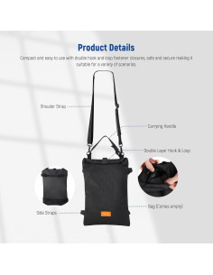 Bolsa de Arena NEEWER para Fotografía 39.4x23.9cm Plegable 2