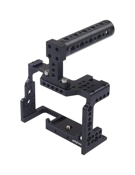 Jaula para cámara Poyinco para Sony A7 II/III/SII/M3/RII/RIII Jaula para cámara Poyinco para Sony A7 II/III/SII/M3/RII/RIII