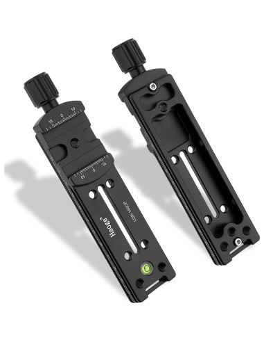 Riel Nodal Doble Cola de Milano Haoge LQR-140CP para Fotografía