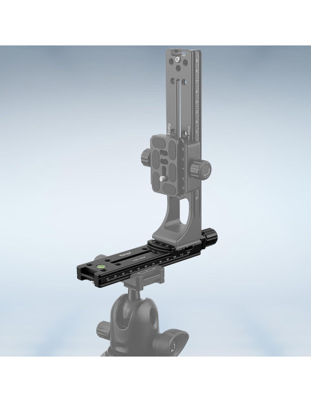 Riel Nodal Doble Cola de Milano Haoge LQR-140CP para Fotografía