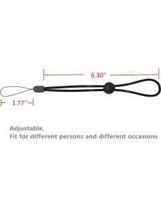 Correa de Muñeca Weltool Ajustable para Linterna y Teléfonos 2