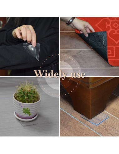 Almohadillas de Gel Antideslizantes Ywhomal 10 Piezas 75x64mm