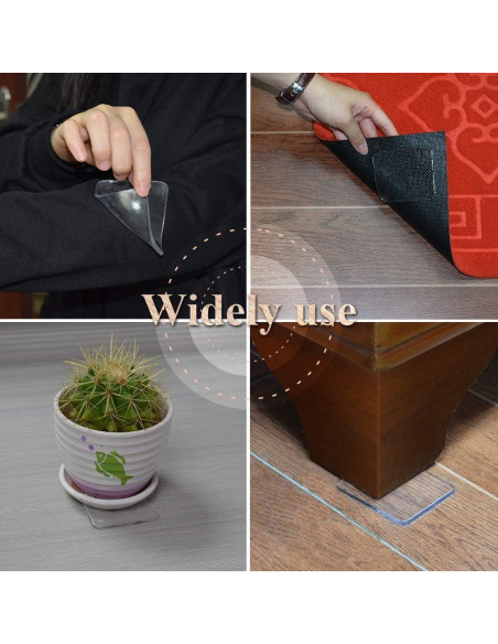 Almohadillas de Gel Antideslizantes Ywhomal 10 Piezas 75x64mm