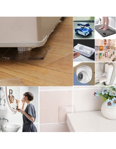 Almohadillas de Gel Antideslizantes Ywhomal 10 Piezas 75x64mm