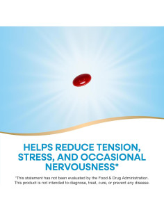 CalmAid Nature's Way 90 Gelatinas Blandas Antiestrés Lavanda 2