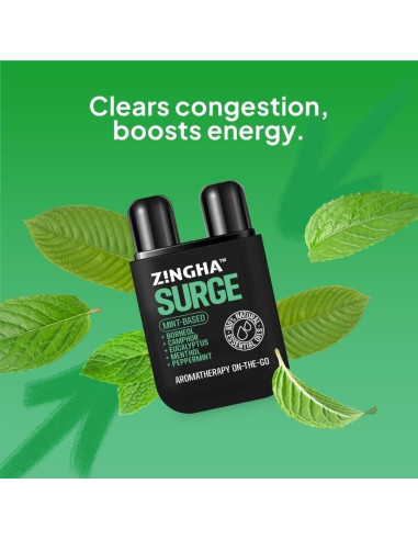 Stick Nasal de Aromaterapia Z!NGHA - Alivio Natural y Enfoque