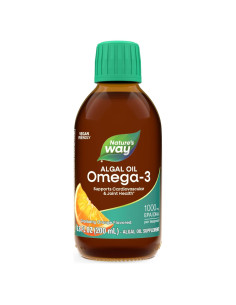 Omega-3 Vegano NutraVege Nature's Way 200 ml Sabor Arándano-Naranja