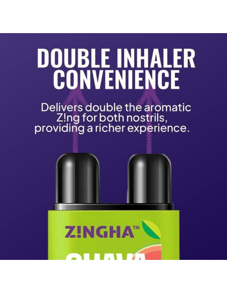 Stick Nasal de Aromaterapia Z!NGHA - Alivio Natural y Enfoque