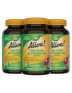 Gomitas de Calcio y Vitamina D3 Nature's Way 60 Unidades