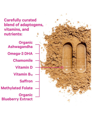 Complejo de Cortisol Pink Stork - Ashwagandha y Omega 3 DHA