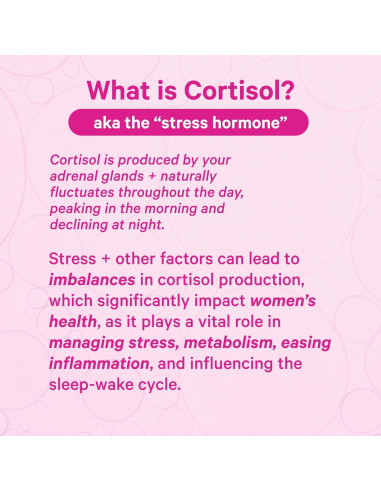 Complejo de Cortisol Pink Stork - Ashwagandha y Omega 3 DHA