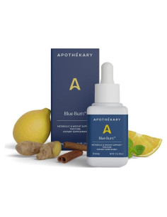 Suplemento Líquido Herbal Apothékary Blue Burn 36.3 ml