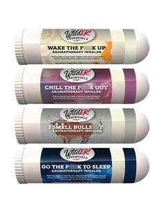 Inhaladores Nasales de Aromaterapia Wild Essentials - 4 Pack