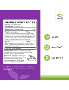 Suplemento Terry Naturally DIM - 60 Cápsulas para Menopausia 2