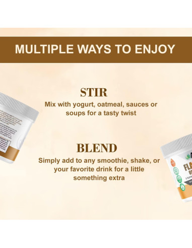 Polvo de Aceite de Semilla de Lino AKI 150g - Rico en Omega-3