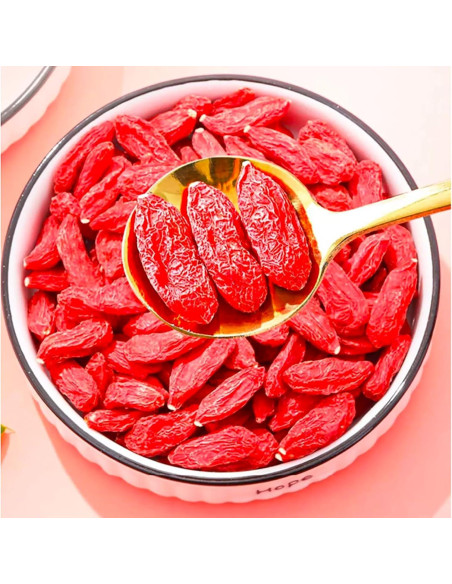 Bayas de Goji Secas Orgánicas 250g - 100% Naturales Sin Aditivos