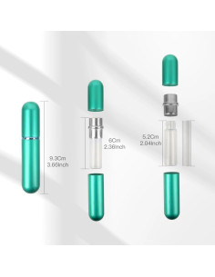 Inhaladores de Aceite Esencial NIIIYTYB 5 Pcs Portátiles 2