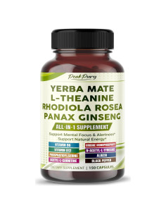 Cápsulas de Yerba Mate PeakPury - 150 Unidades - Energía Natural y Enfoque