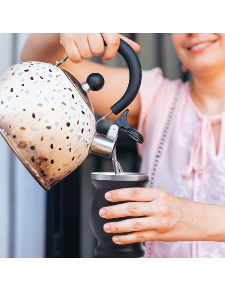 Taza de Yerba Mate Beruth 236ml Acero Inoxidable Doble Pared