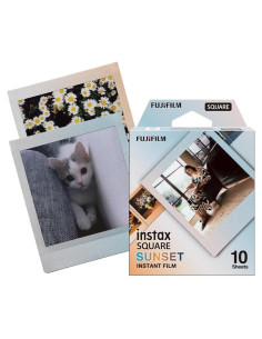 Película Instantánea Fujifilm Instax Square Atardecer - 10 Exposiciones