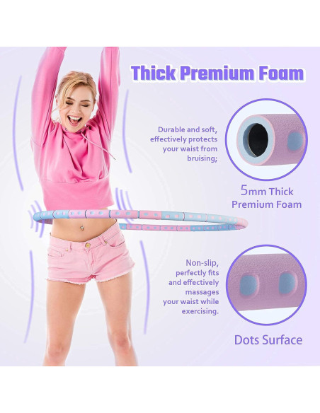 Anillo de Ejercicio Ajustable SEANCHEER 0.91-2.27kg 89cm