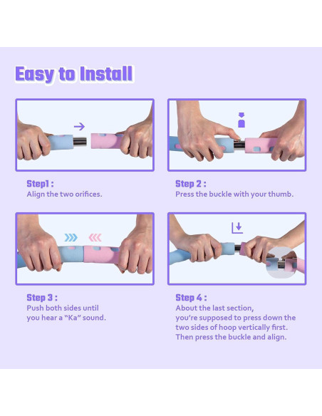 Anillo de Ejercicio Ajustable SEANCHEER 0.91-2.27kg 89cm