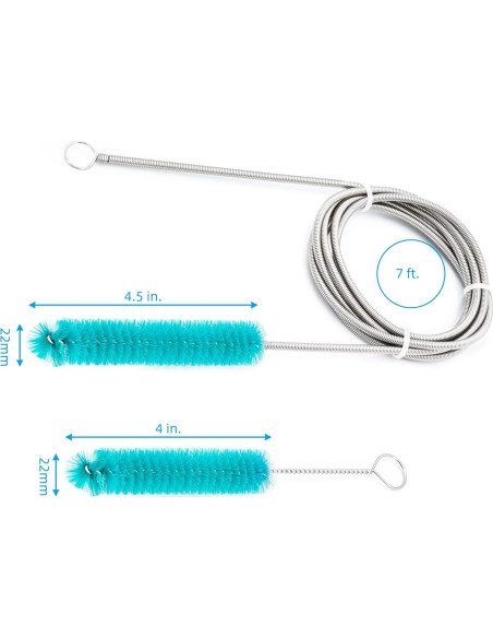 Cepillo de limpieza CPAP SPESHALU 2.13m para mangueras 22mm 19mm