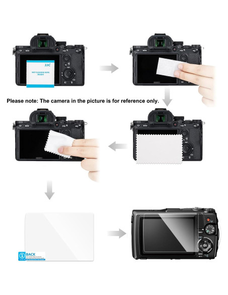 Protector de Pantalla JJC para Kodak PIXPRO WPZ2 y Pentax WG-1000