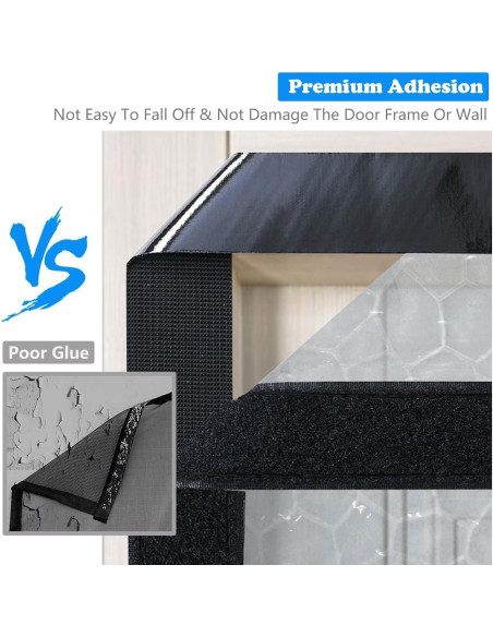 Cortina de Puerta Aislante Magnética RELIANCER 30x78"