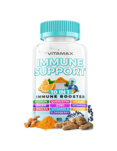 Suplemento Inmunológico Vitamax 60 Cápsulas - Vitamina C, D3, Zinc