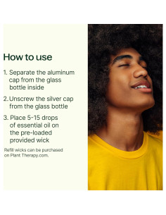 Inhalador Nasal de Aromaterapia Plant Therapy - Paquete de 3 2