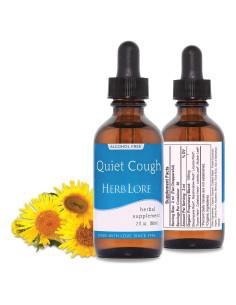 Tintura Quiet Cough Herb Lore 60 ml - Alivio Natural para la Tos