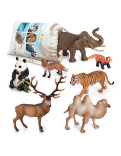 Set de 7 Figuras de Animales de Asia Volnau - Educativo