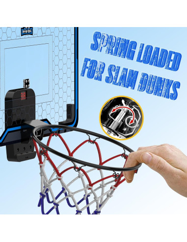 Aro de Baloncesto Interior HopeRock Grande 43x33cm con Marcador