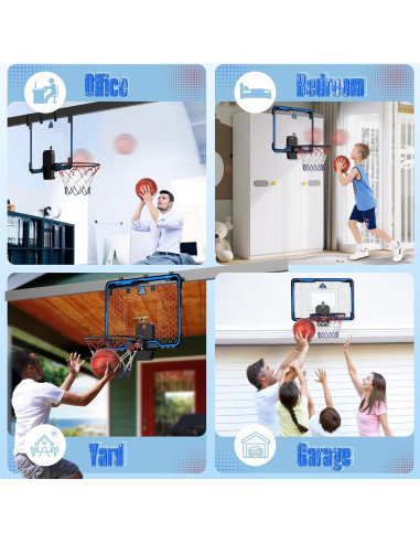 Aro de Baloncesto Interior HopeRock Grande 43x33cm con Marcador