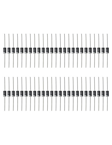 50 Diodos Rectificadores 1N5400 Bridgold 3A 50V DO-27