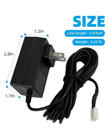 Transformador de 15V DC ANYINELEC para suavizador de agua V3186-06