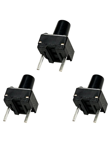 20 Interruptores Táctiles UMEMI 6x6mm 2 Posiciones Duraderos