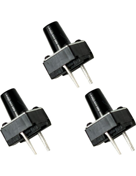 20 Interruptores Táctiles UMEMI 6x6mm 2 Posiciones Duraderos