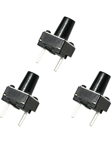 20 Interruptores Táctiles UMEMI 6x6mm 2 Posiciones Duraderos