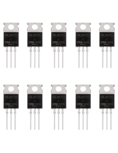 Transistor MOSFET BOJACK IRLB8721 N-Canal 30V 62A Paquete de 10