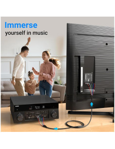 Cable de Video por Componentes BlueRigger 0.91m 5RCA con Audio 2