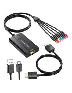 Convertidor de Componente Femenino a HDMI 1080P Die Xi