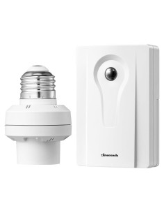Toma de Sensor de Luz DEWENWILS E26/E27 Automática Crepúsculo