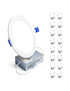 Luz de Techo Empotrada LED Ensenior 16 Paquete 15 cm 1050LM 12W