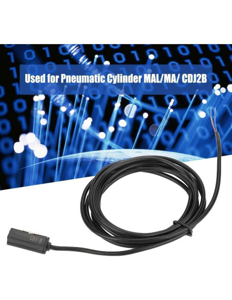 Interruptor de Reed Magnético CS1-S 5-240V DC/AC Alta Sensibilidad