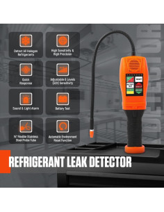 Detector de Fugas de Refrigerante KAISAL AC06 6 Sensibilidades 2