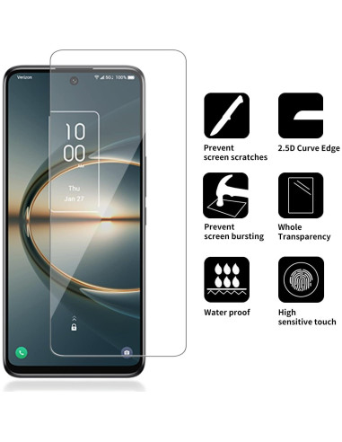 Protector de Pantalla Vidrio Templado iCsapr TCL 30 V 5G 9H