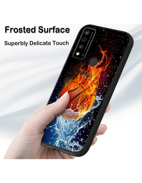 Funda TPU Delgado para TCL 30 XE 5G / 30 V 5G - Baloncesto