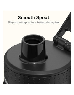 Botella de Agua Deportiva Mollcity 650 ml Acero Inoxidable Azul 2